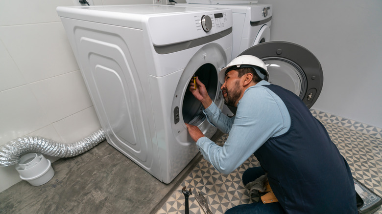 Franklin washer- dryer installation